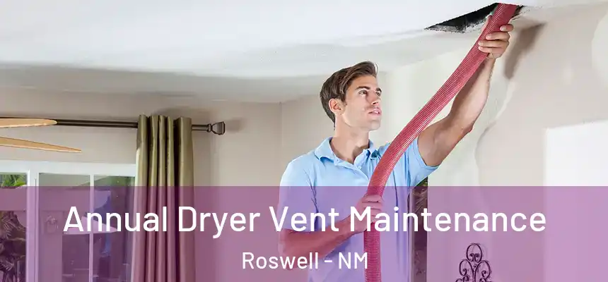 Annual Dryer Vent Maintenance Roswell - NM